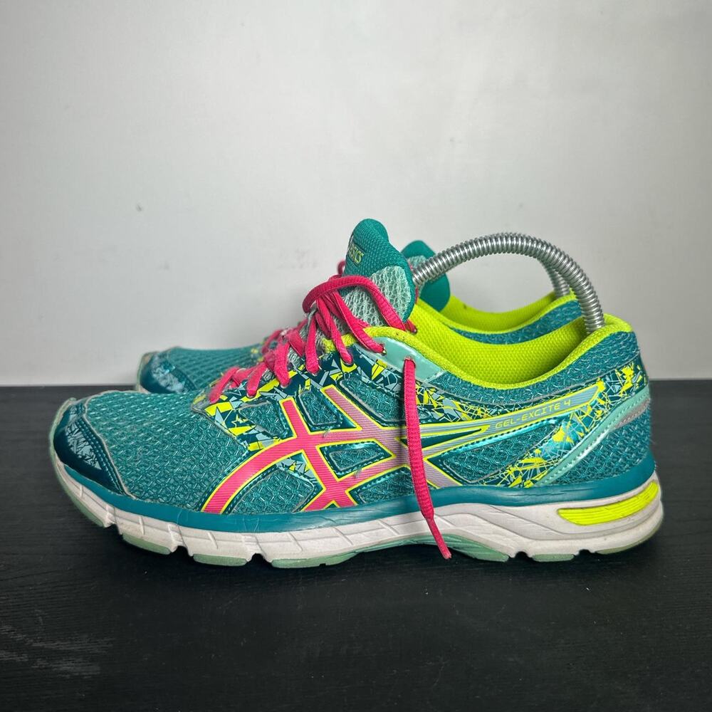 Asics Men's Gel-Kayano 21 Blue Pink Road Running Sneaker Shoes Size 11 US